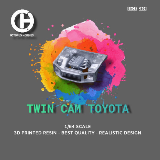Diecast Engine 1/64 Twin Cam R34 Swap Engine