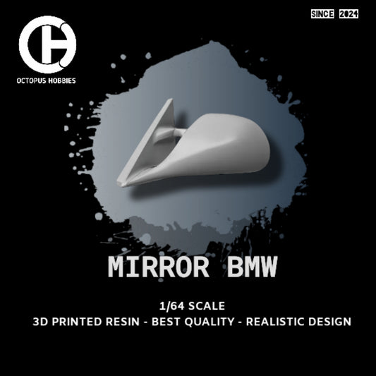 Part Diecast Custom 1/64 Side Mirror BMW.