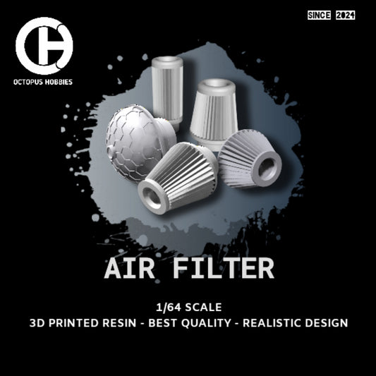 Diecast Part Custom 1/64 Air Filter Engine Universal.