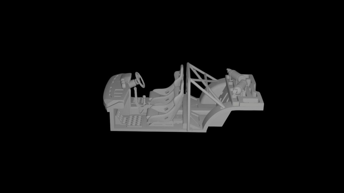 Interiors Nissan R34 Hotwheels 1/64