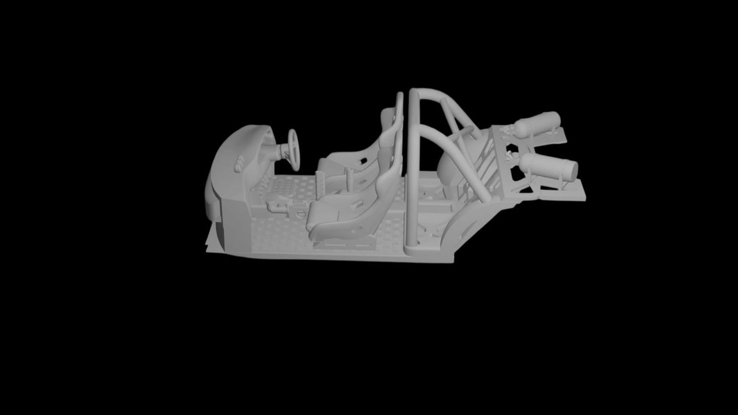Interiors Civic EF Hotwheels 1/64