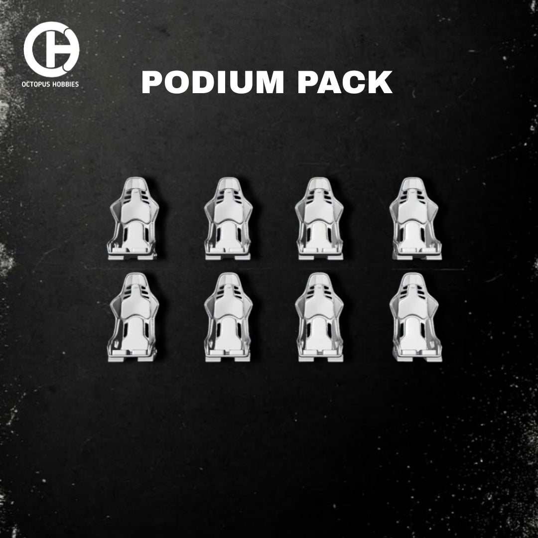 Part Diecast Custom 1/64 Podium Pack