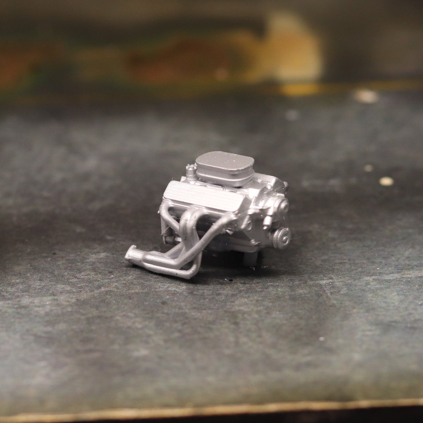 Diecast Engine 1/64 V8 Cobra 427.