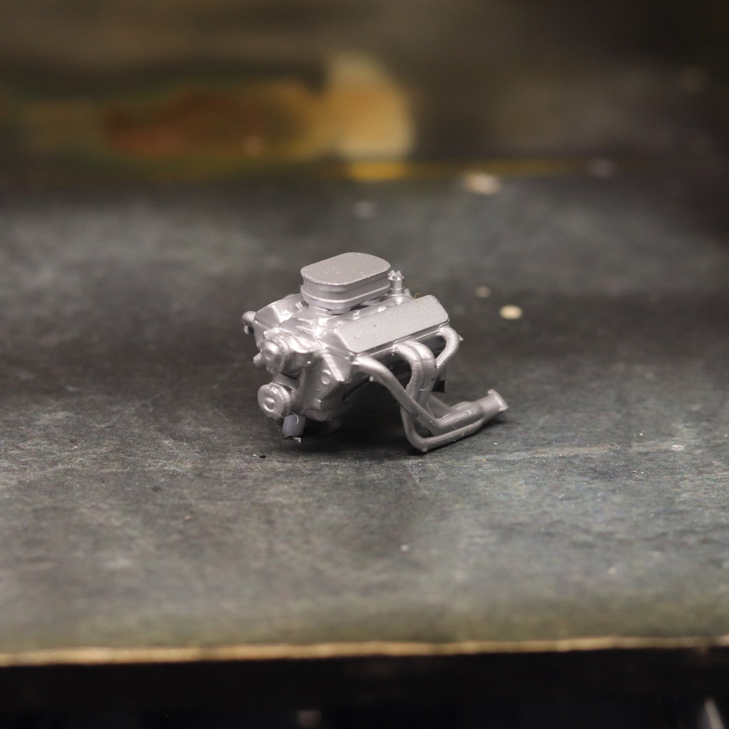 Diecast Engine 1/64 V8 Cobra 427.