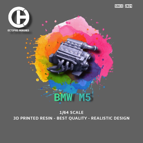 Diecast Engine 1/64 BMW M5