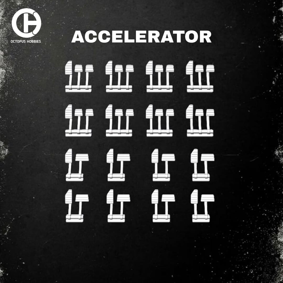 Part Diecast Custom 1/64 Accelerator.
