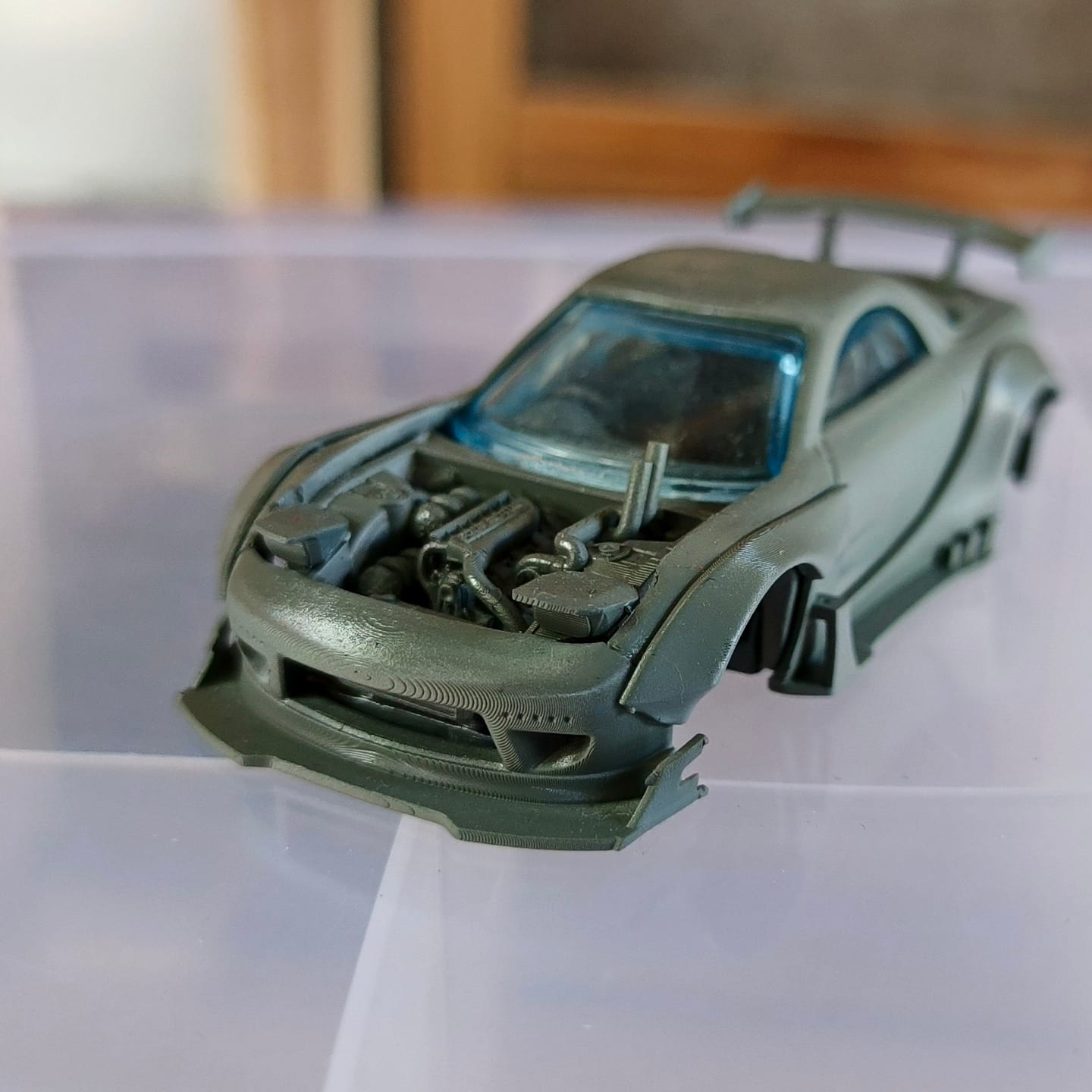 Wide Body Kit Mazda RX7 Rocket Bunny.